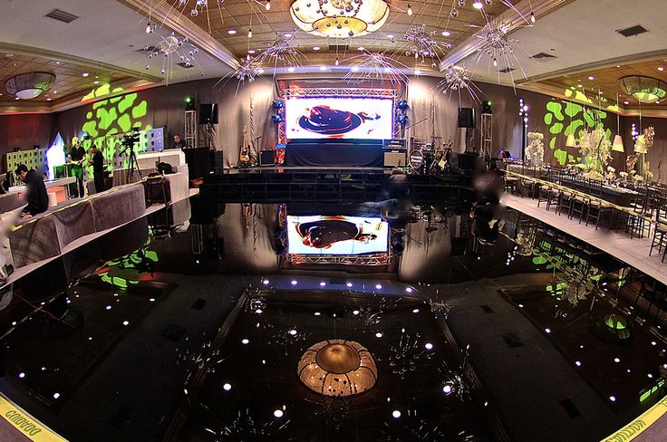 Patterned Dance Floor
