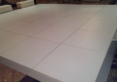 White Dance Floor