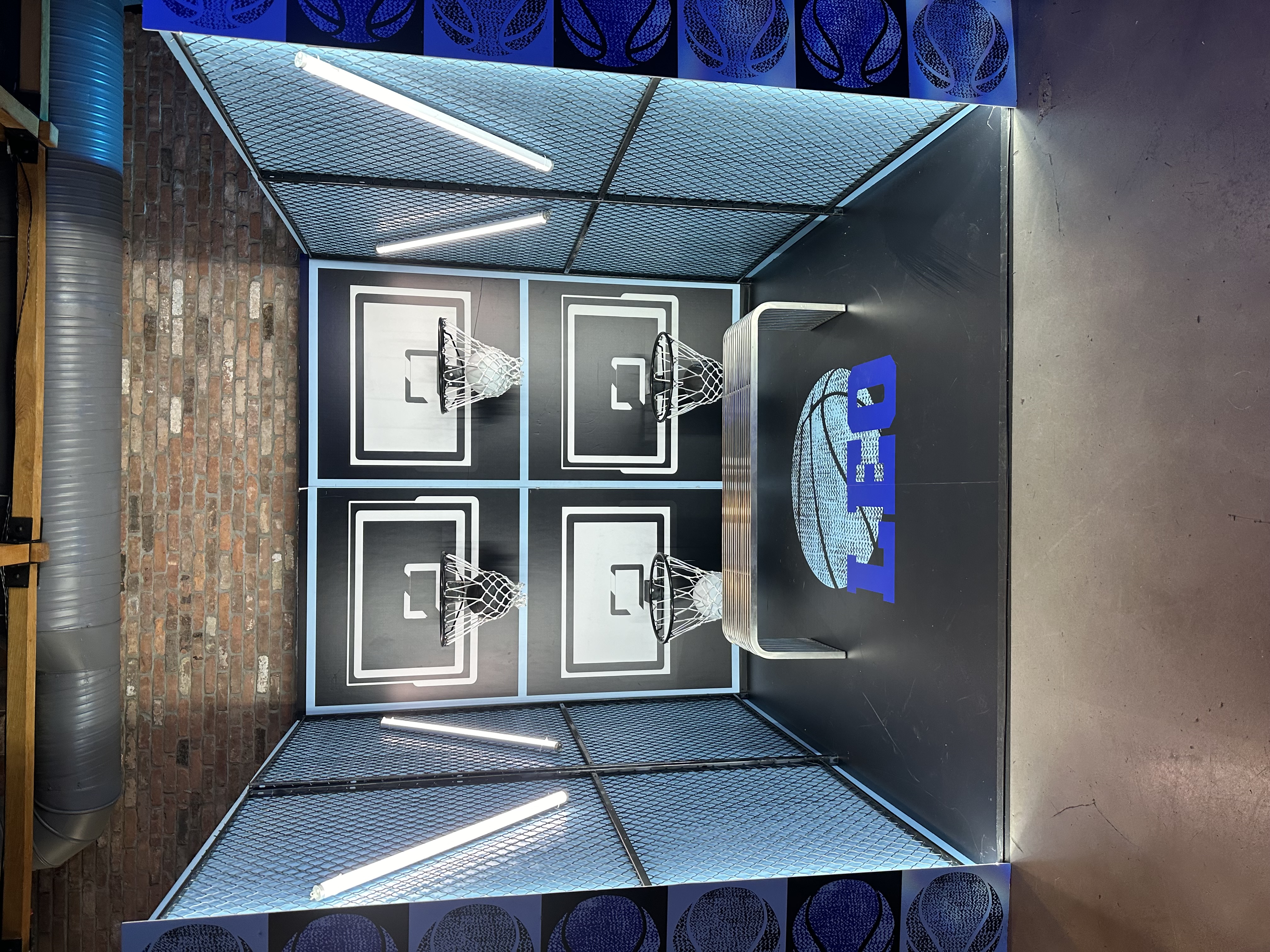 Branded Basketball Room