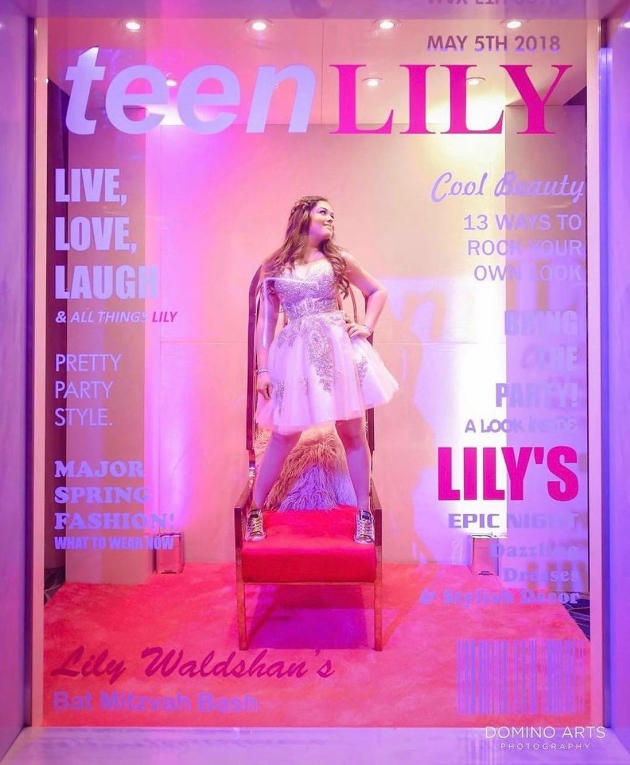 Magazine Cover Photo Booth